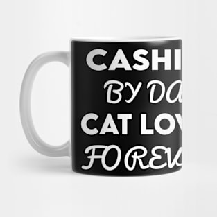 cashier cat Mug